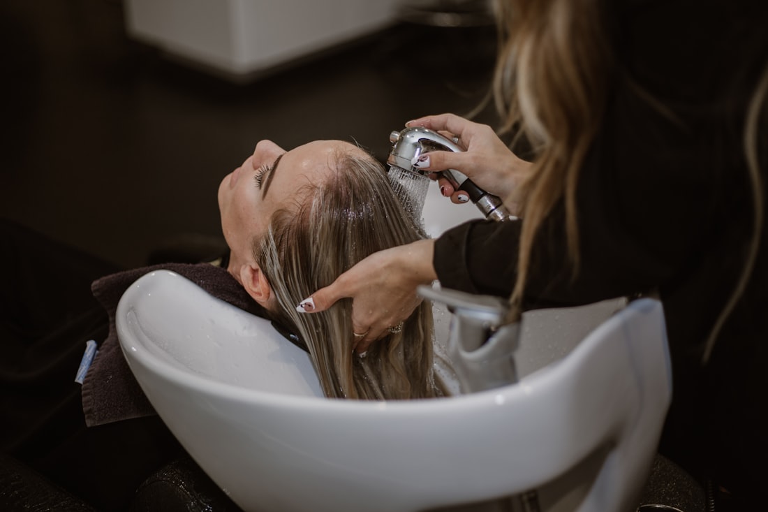 Haarwäsche